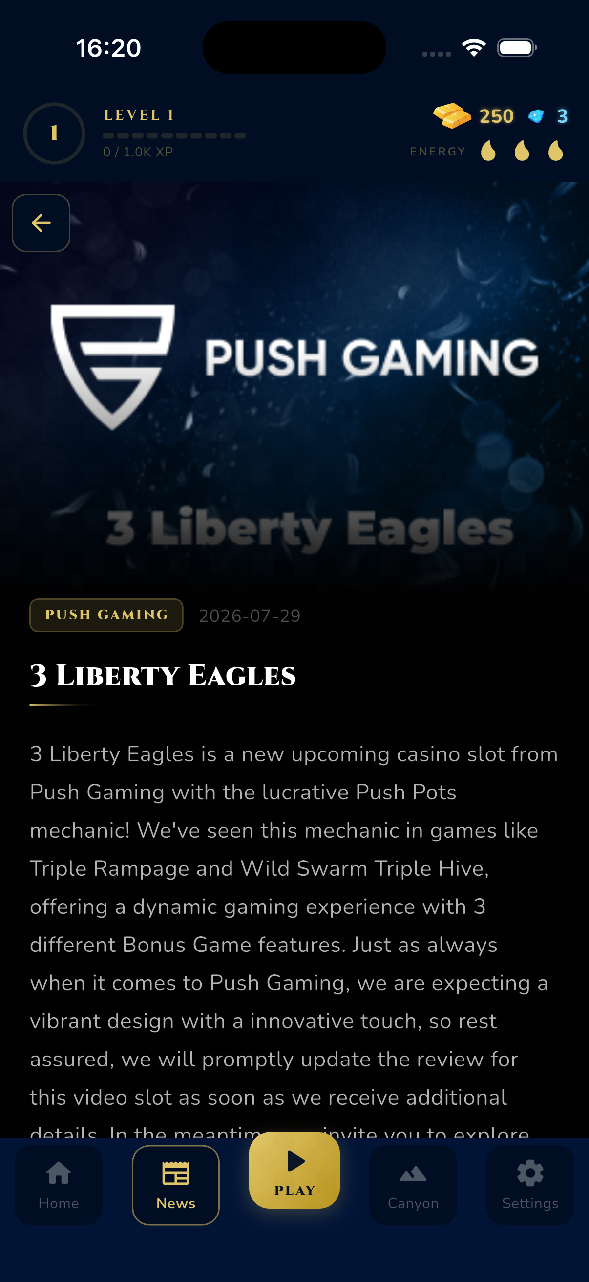 App screenshot